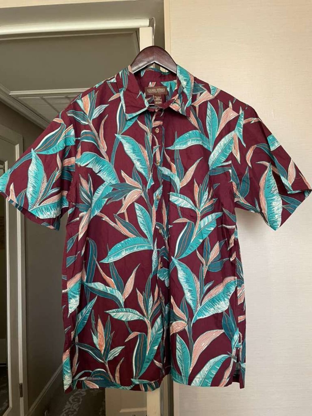 New With Tags! Cooke Street Hawaiian Shirt - Men's Large
